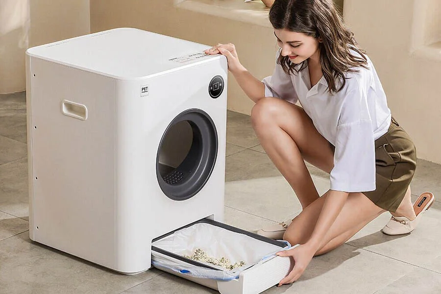 electronic cat box